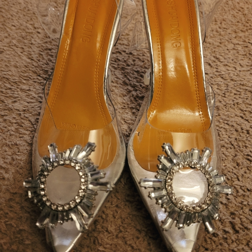Clear High Heel Shoe